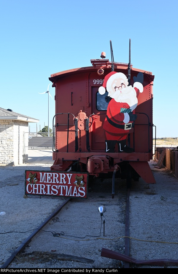 Fort Stockton TX with Santa